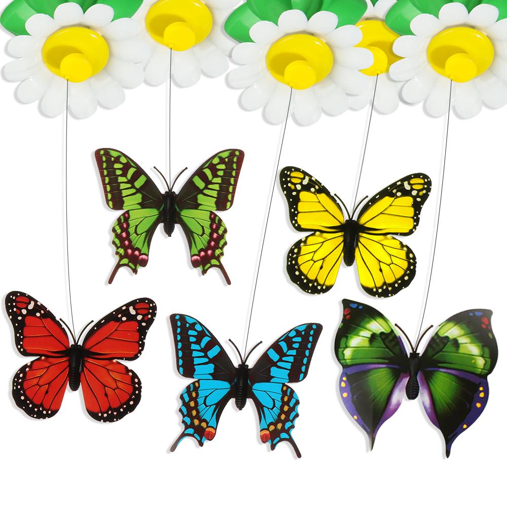 BUTTERFLY Đồ Chơi Dây Thép Nhiều Màu Sắc Cho Thú Cưng