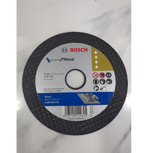 Đá cắt sắt Bosch 125x2,8x22,23mm (2608600270)