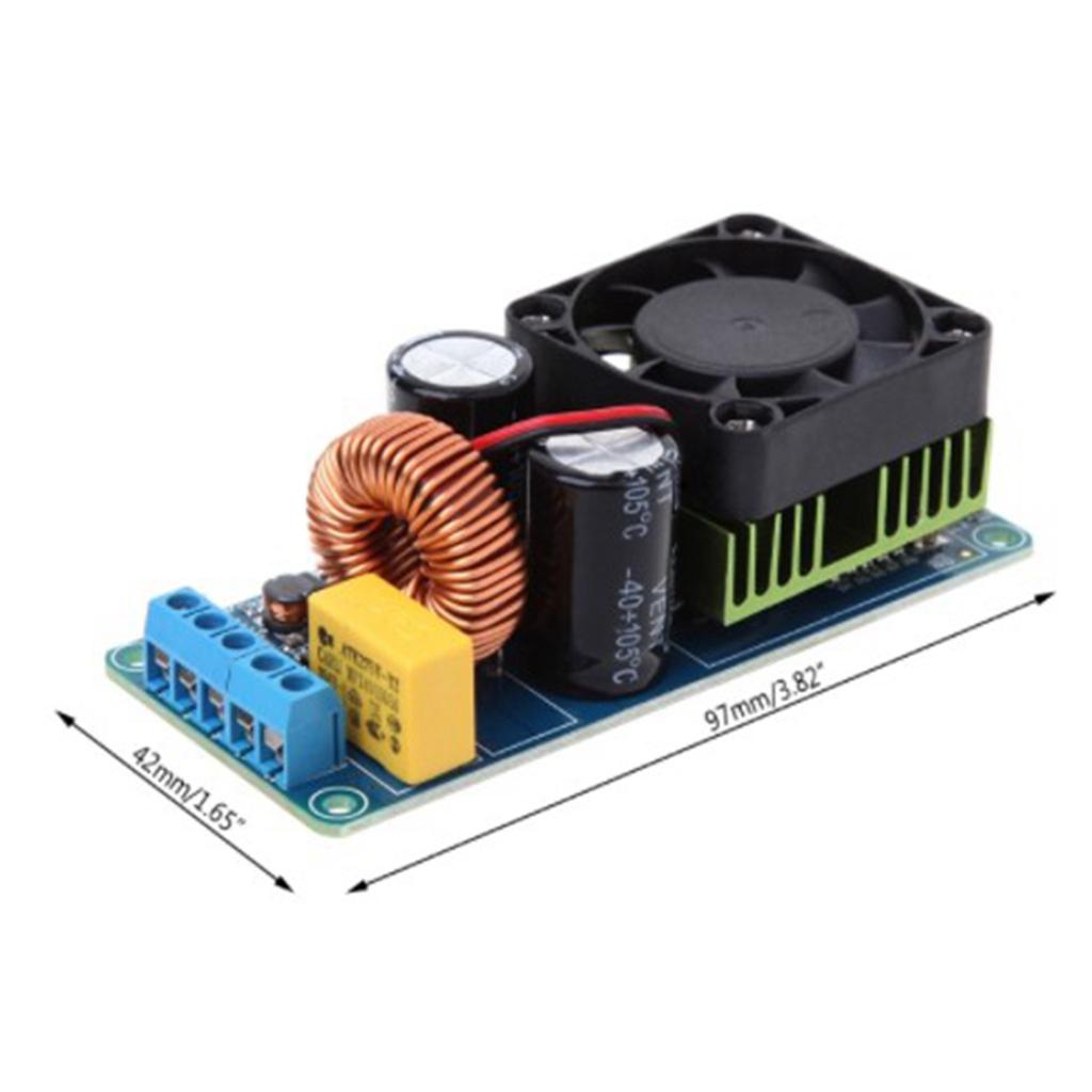 1 Máy Tính Công Suất Cao 500 W IRS2092S Hifi Điện Kỹ Thuật Số Bảng Mạch Khuếch Đại Mono LM3886