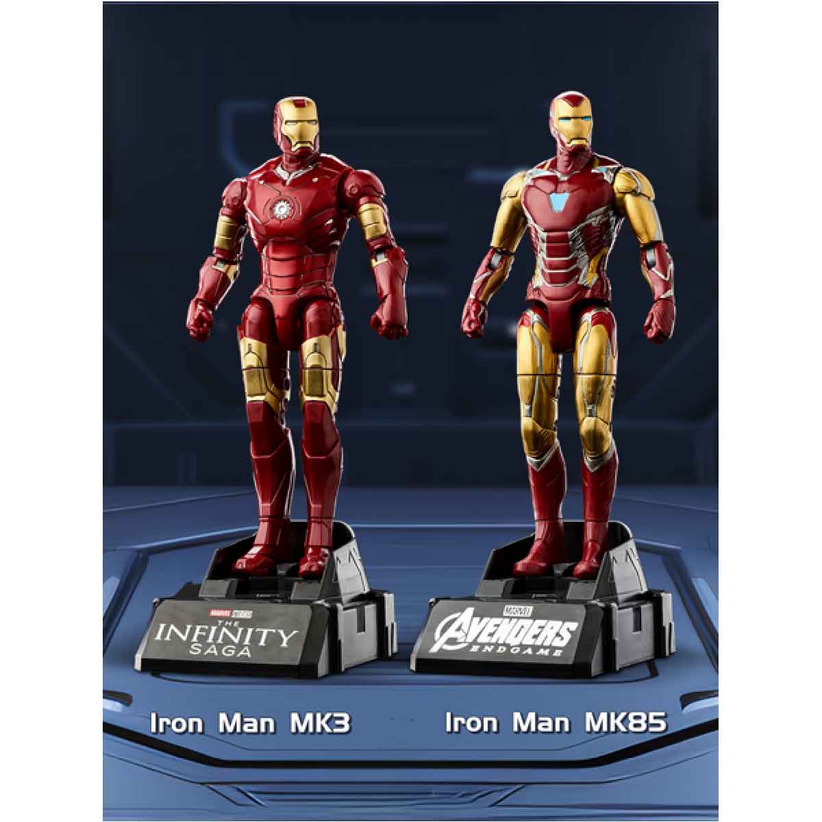 Đồ Chơi Mô Hình Marvel Biến Hình Iron Man Mark 85 MORSTORM ZC8820