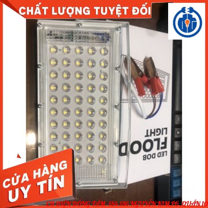 Đèn Phaled kẹp bình 12V - 50 Mắt led siêu Sáng