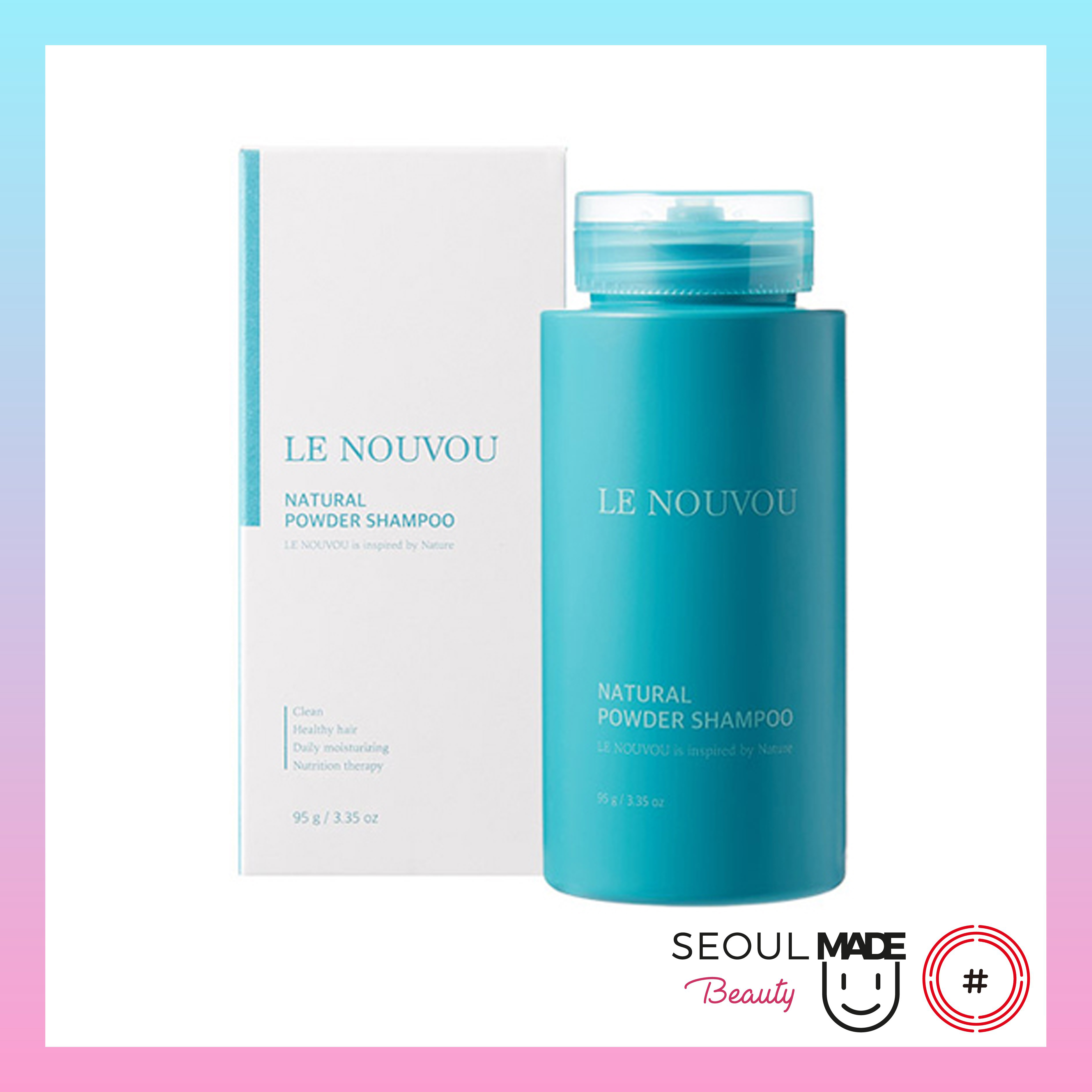 Bột gội đầu Le Nouvou Natural Powder Shampoo