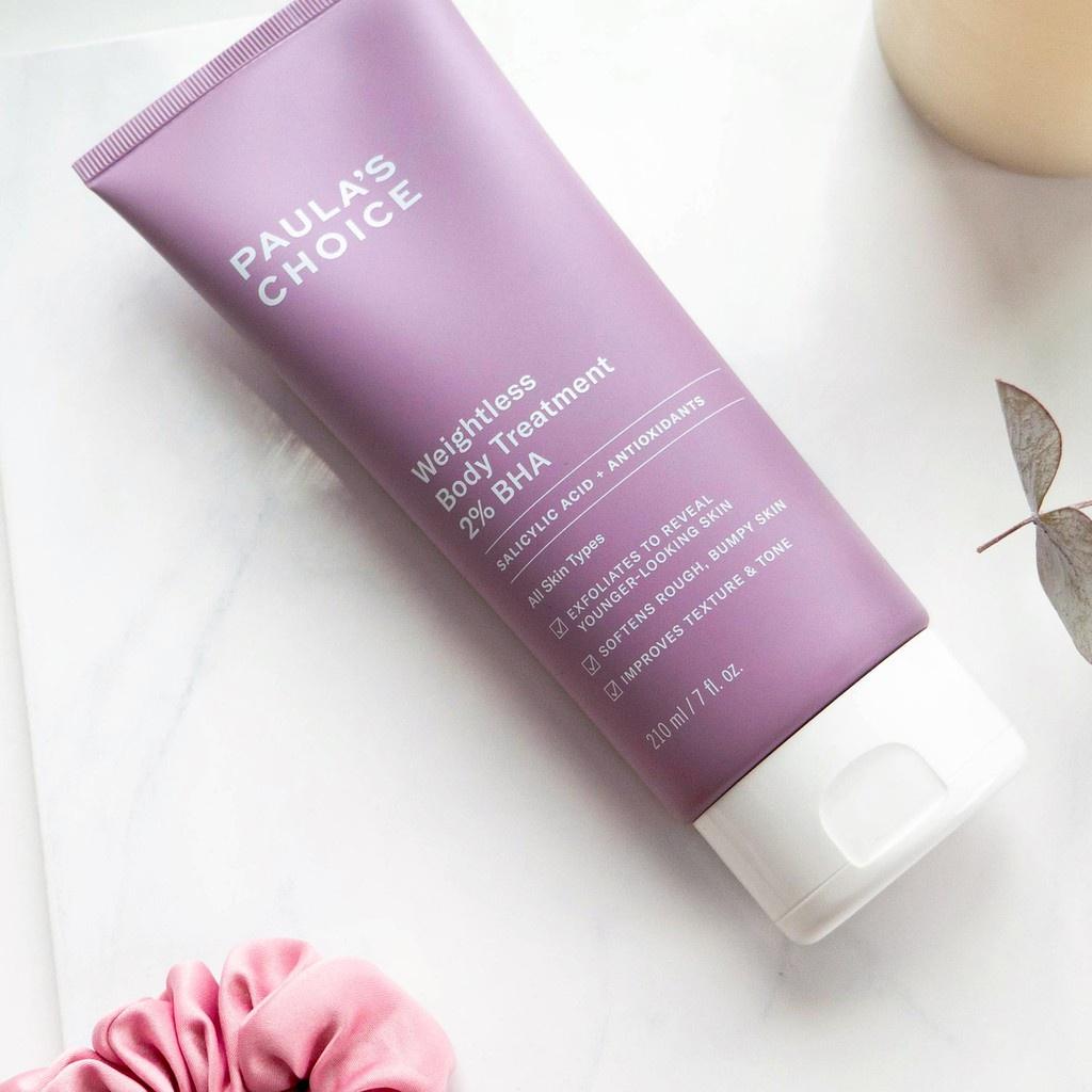 Kem dưỡng thể ngừa viêm lỗ chân lông Paula’s Choice WEIGHTLESS BODY TREATMENT WITH 2% BHA -210ml 5700.1