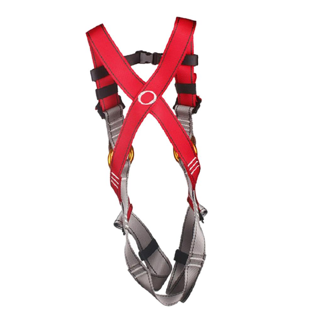 Outdoor Kids' Climbing Harness Full Body Safety Harness Sitting Belts Strap