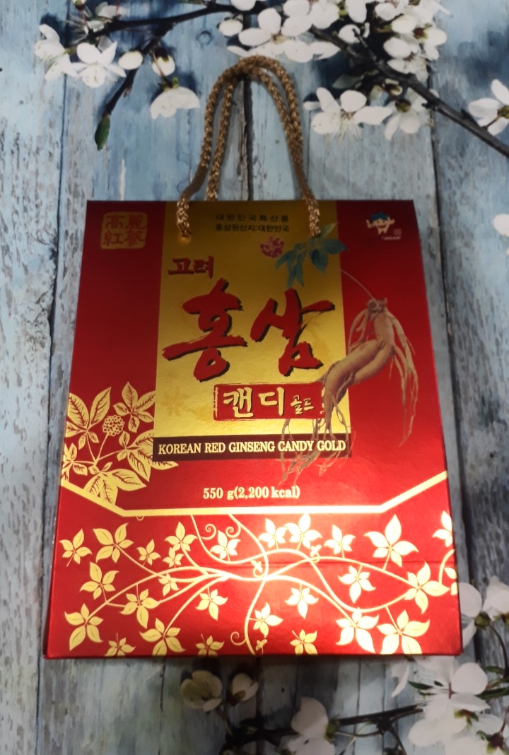 Kẹo hồng sâm Kgs 550g
