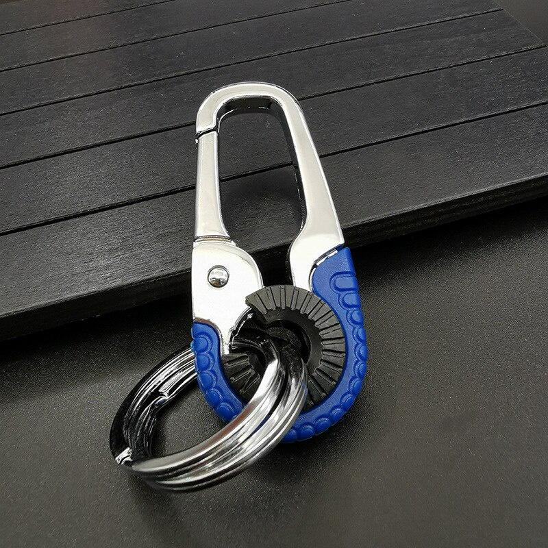 Carabiner Keychain Camping Climbing Hiking Outdoor Sports Safety Buckle Keychain Zinc Alloy Keychain Ring Climbing Equipment