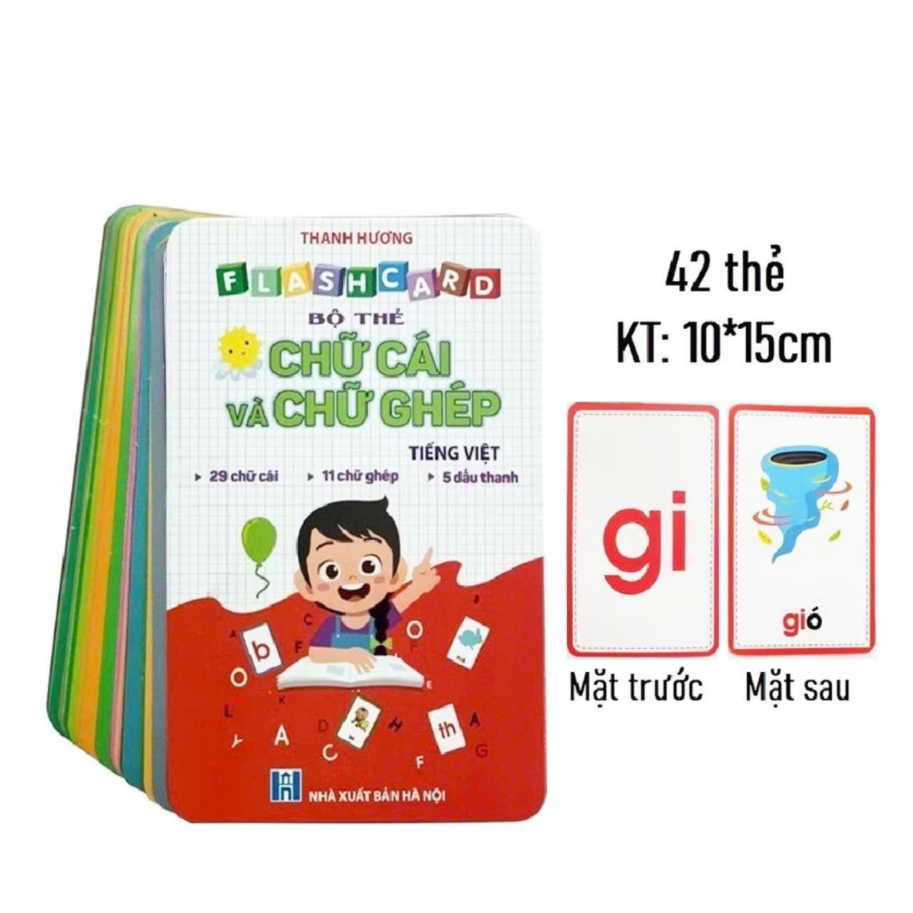 Flashcards - Bộ Thẻ Chữ Cái Và Chữ Ghép Tiếng Việt