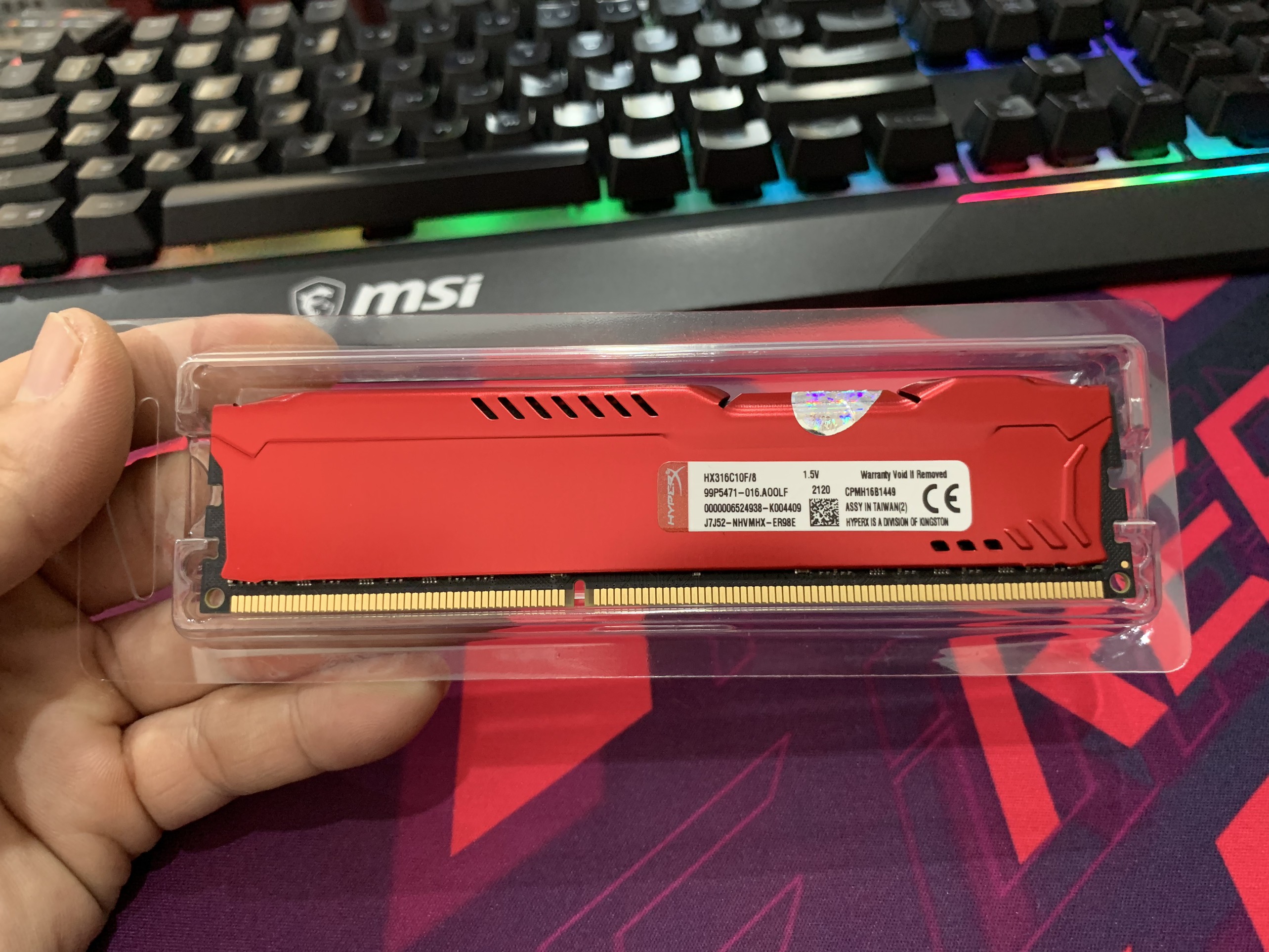 RAM PC DDR3 8GB Bus 1600mhz Tản Nhiệt - Hàng chính hãng