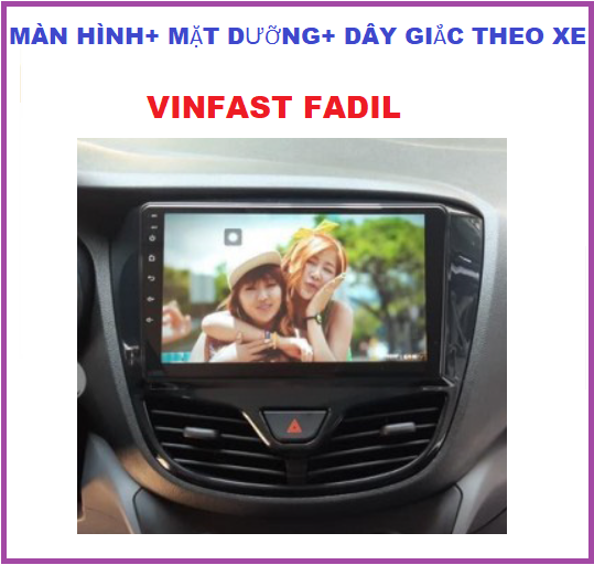 Bộ màn hình kết nối wifi ram1G-rom16G cho xe VIN.FAST FA.DIL, màn androi 9inch đa chức năng kèm mặt dưỡng và CANBUS theo xe.Đầu dvd oto bắt wifi xem youtobe, chỉ đường Vietmap, xem camera, phụ kiện xe hơi.