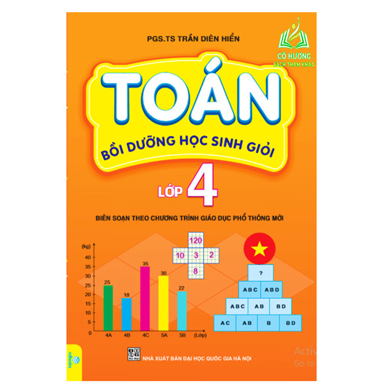 Sách - Toán Bồi Dưỡng Học Sinh Giỏi Lớp 4 - Biên soạn theo chương trình GDPT mới -