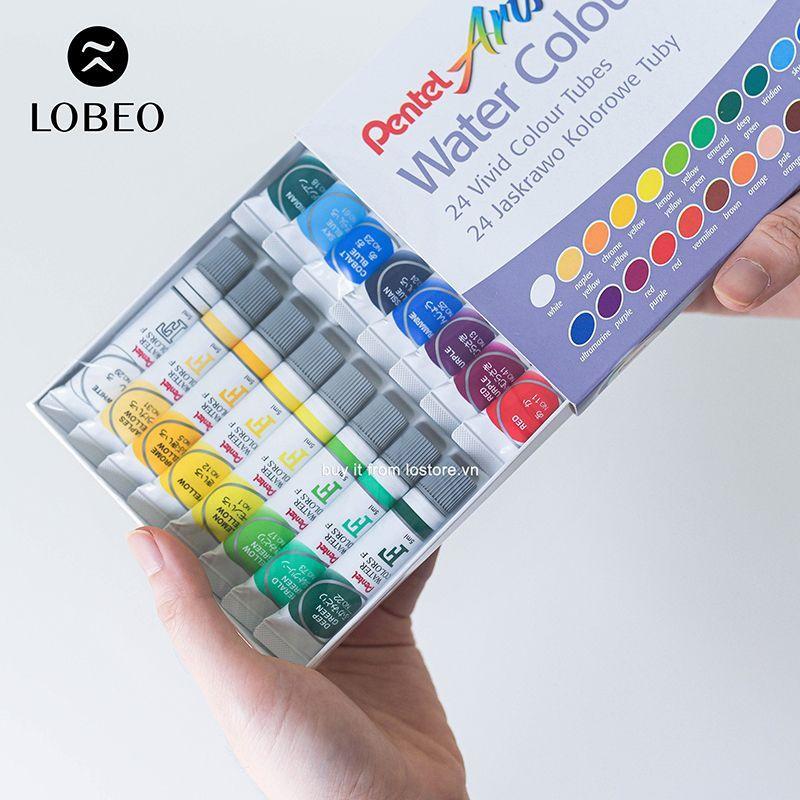 Màu nước 24 màu Pentel WFRS-24