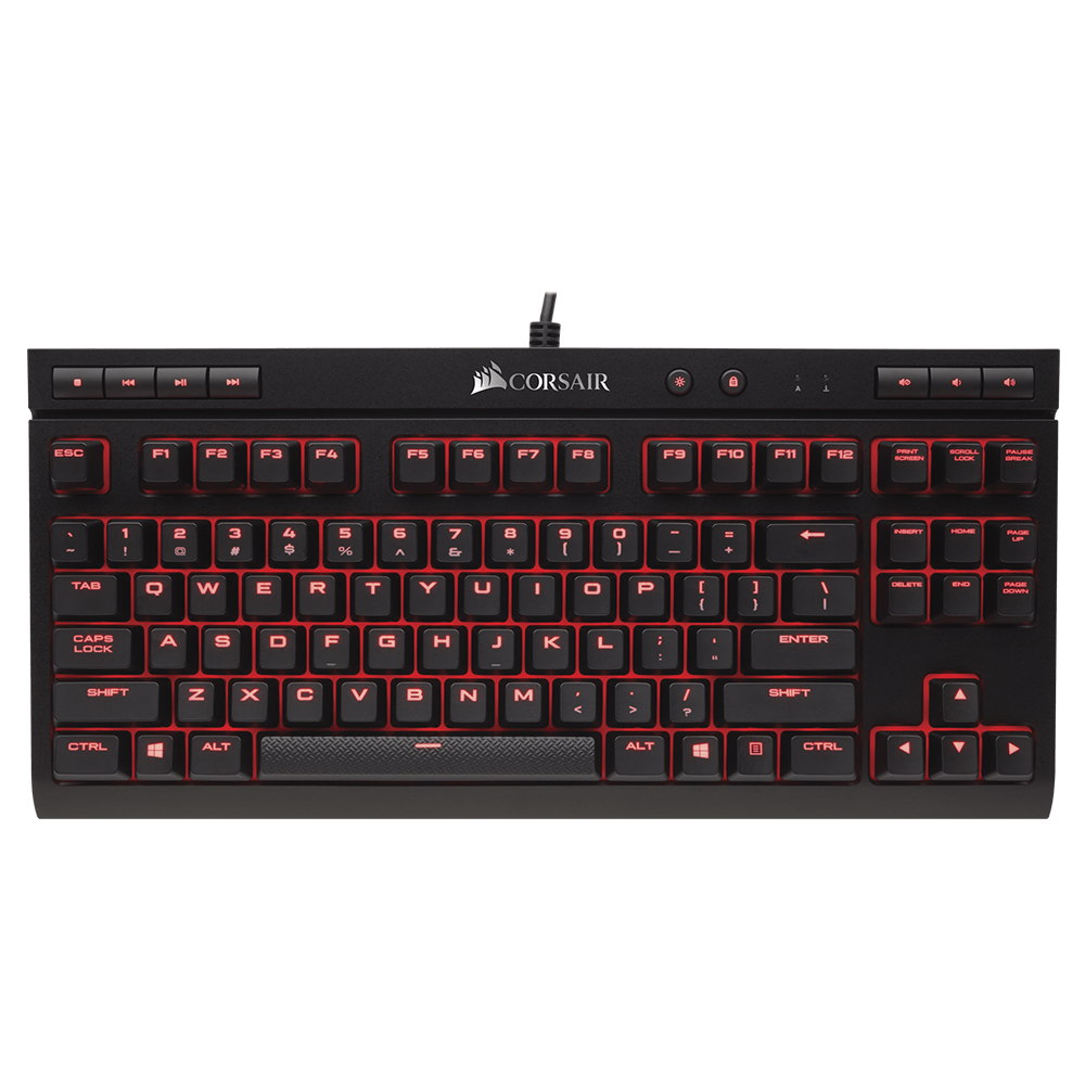 Bàn phím Corsair K63 Mx Red - Red Led- HÀNG CHÍNH HÃNG