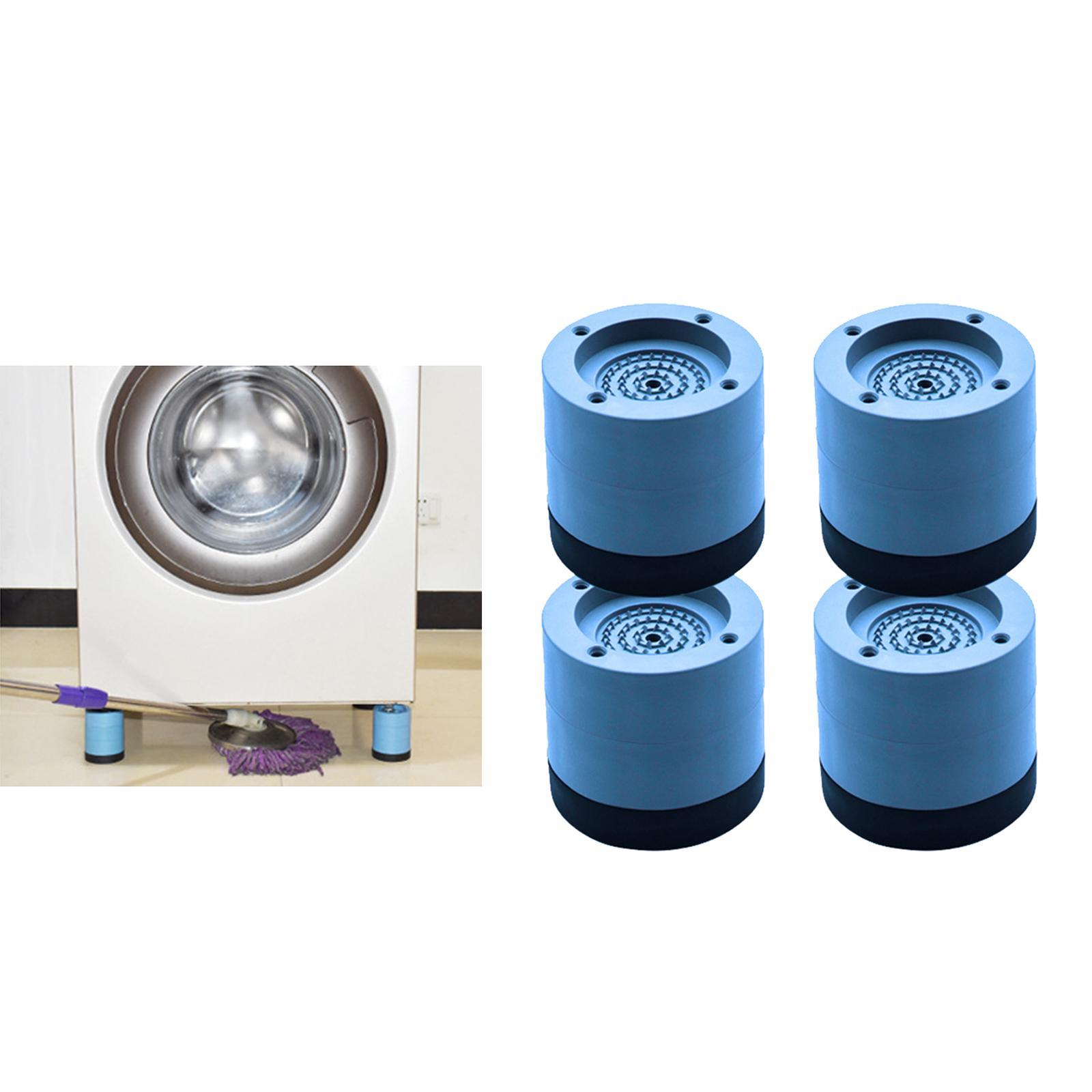 8x Round Washing Machine Anti Walk Anti Vibration Feet Pads Non-slip Mat Protect