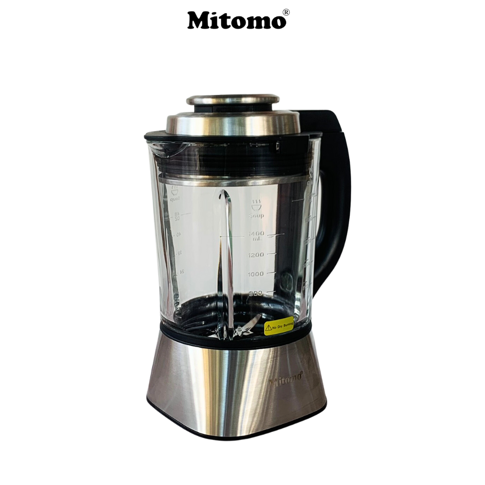 Máy làm sữa hạt đa năng chuyên dụng Mitomo MSH-539V1, công suất 1800W, hàng chính hãng bảo hành 3 năm toàn quốc