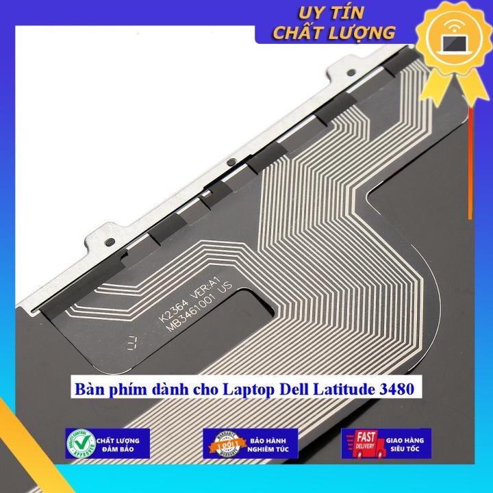 Bàn phím dùng cho Laptop Dell Latitude 3480  - Hàng Nhập Khẩu New Seal