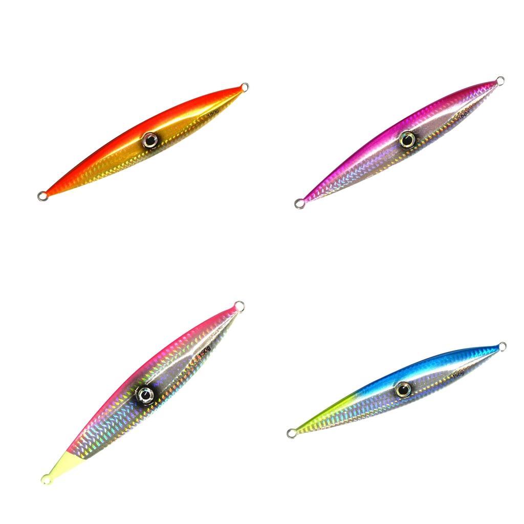 150g 16.3cm Metal Fishing Lure Vertical Jigging Bait Hard Heavy Weight Bait Crankbait for Casting