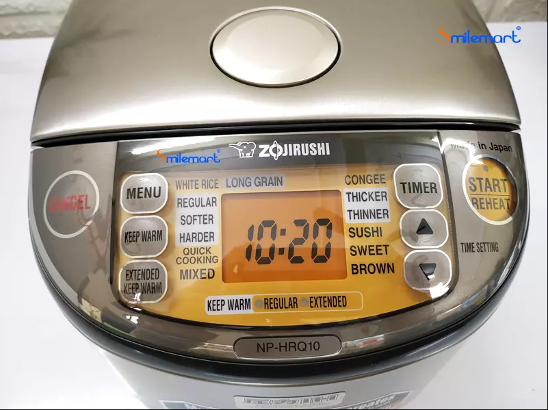 Nồi Cơm Điện Tử Zojirushi ZONC-NP-HRQ10-XT - Hàng chính hãng