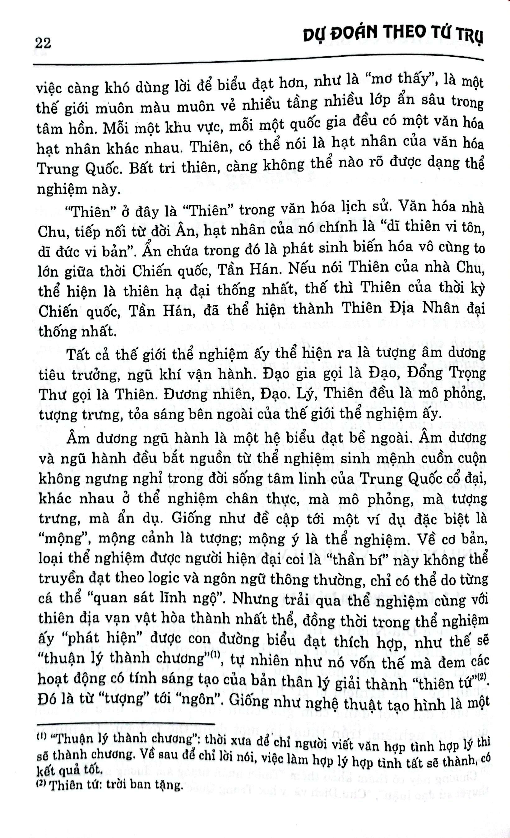 Sách - Dự Đoán Theo Tứ Trụ - Bìa Cứng
