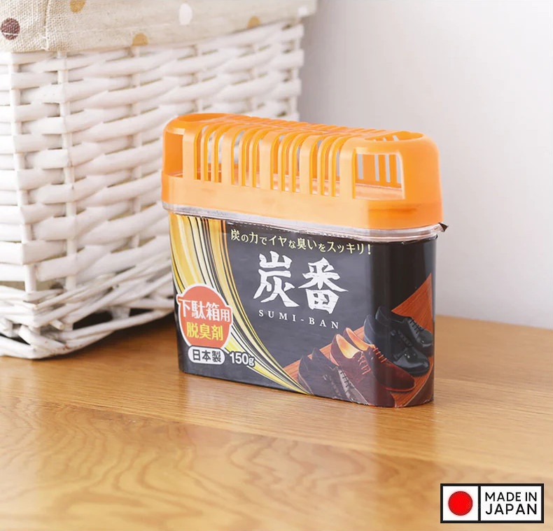 Hộp Khử Mùi Tủ Giày, Tủ Quần Áo Than Hoạt Tính Kobini Nhật Bản