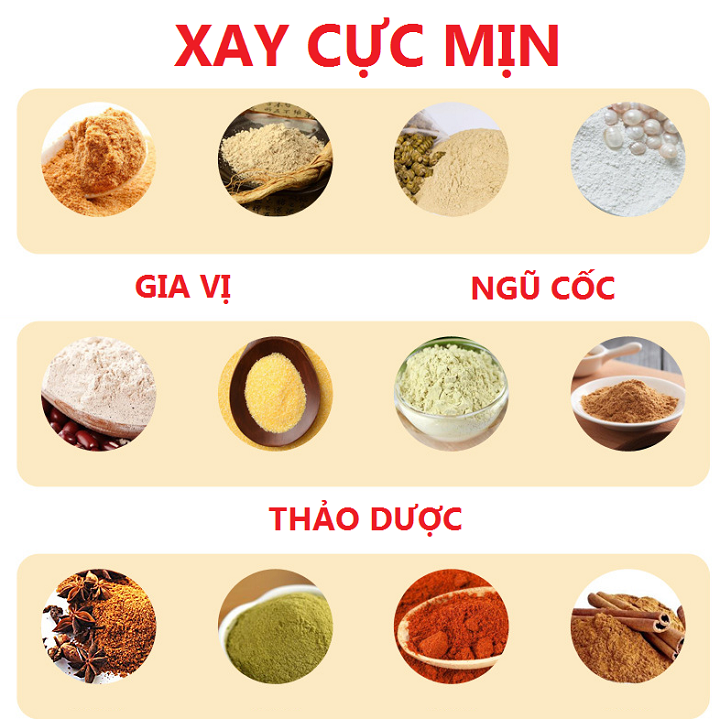 Máy xay đa năng mỗi mẻ 800g dùng trong nhà thuốc hoặc xay bột gia đình