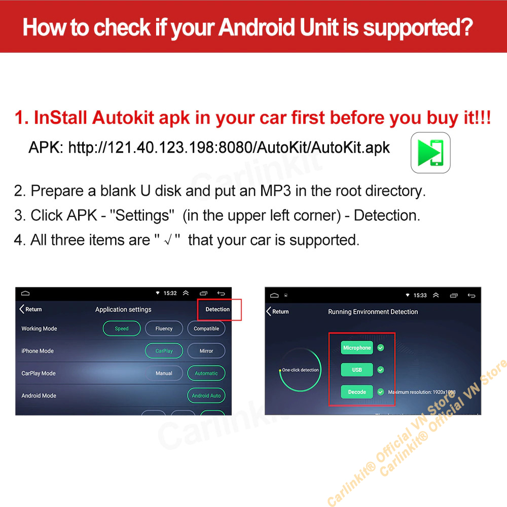 Carlinkit CPC200-AutoKit -Bộ Adapter chuyển đổi Apple Carplay có dây sang Apple Carplay không dây cho xe hơi màn Android.
