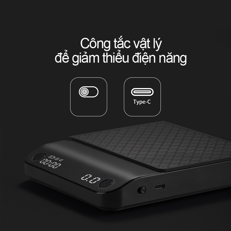 Cân Điện Tử Pha Chế Cà Phê Pakchoice - Cân Điện Tử Pha Cà Phê Thông Minh - Cân Điện tử Chính Xác