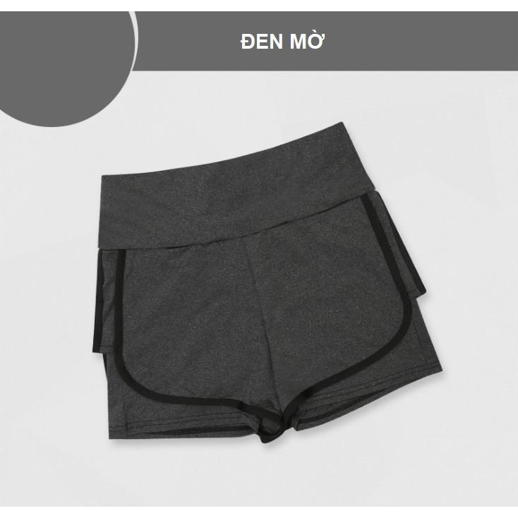 QUẦN SHORT 2 LỚP SIÊU ĐẸP TẬP GYM, YOGA, AEROBIC