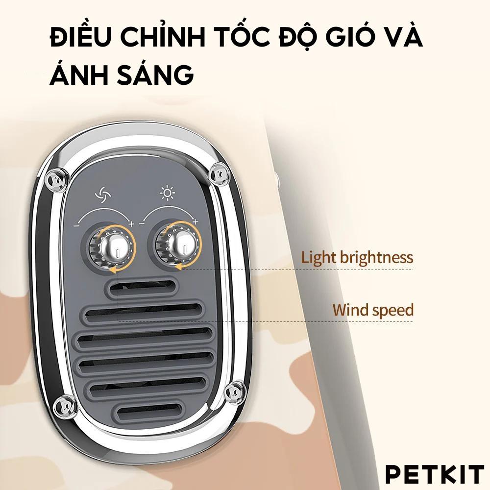 Balo Petkit Điều Hoà Thông Minh Cho Thú Cưng Petkit Breezy ver 2 New 2023 - HeLiPet