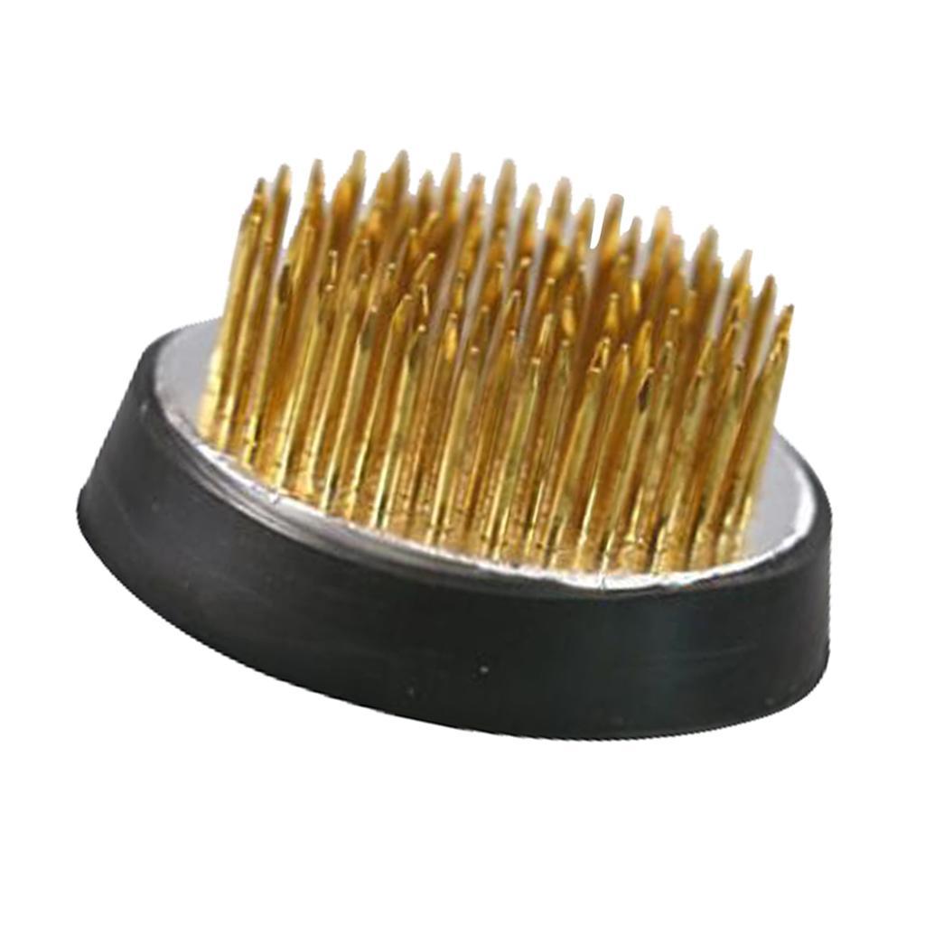 Round Ikebana   Flower Frog Rubber .6cm