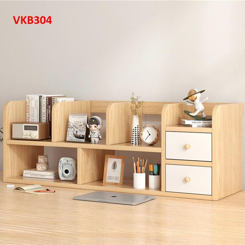 KỆ HỔ SƠ ĐỂ BÀN, KỆ SÁCH ĐỂ BÀN, KỆ ĐỰNG TÀI LIỆU BẰNG GỖ VKB304