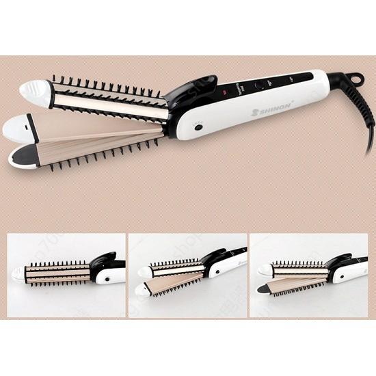 Lược điện uốn, duỗi, bấm xù tóc 3 in 1 đa năng 8890