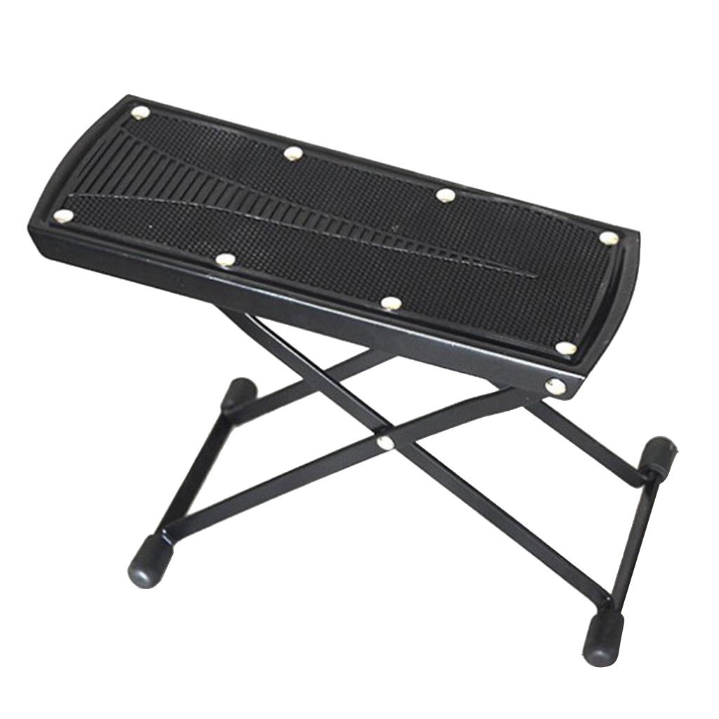 Sunnimix Điều Chỉnh Gấp Đàn Guitar Còn Lại Chân Không Trượt Di Động Đàn Guitar Để Chân