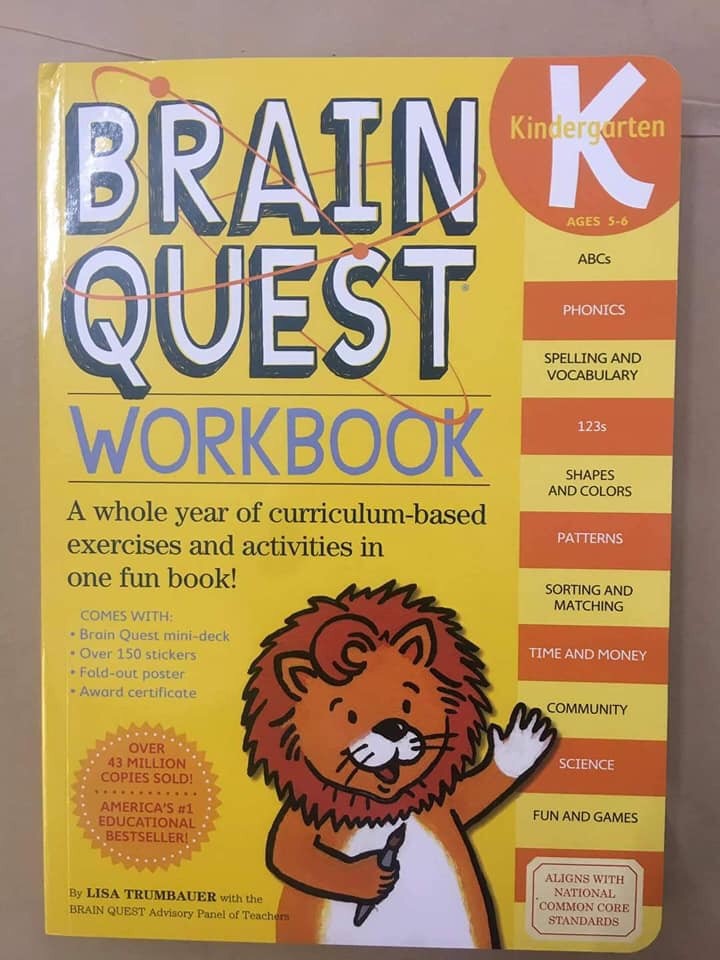 Brain quest work book bản tiếng anh -3Q