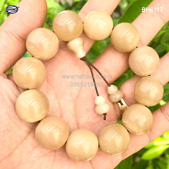 Vòng tay Sừng bò Châu Phi Hồ Lô (BH611T) Mang Đến May Mắn và Bình An Cho Bạn - Bracelet of HAHANCO