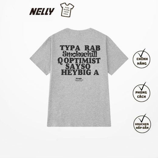 Áo T-shirt Nelly  Heybig 100% Cotton Tay Ngắn Thương Hiệu Thời Trang Mùa Hè Áo Cộc Tay