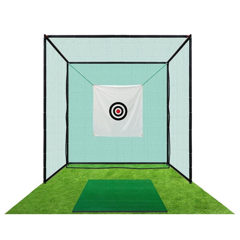 Khung lưới tập golf lồng tập PGM trong nhà hoặc ngoài trời innox tiện lợi 3x3x3m - Hàng Chính Hãng