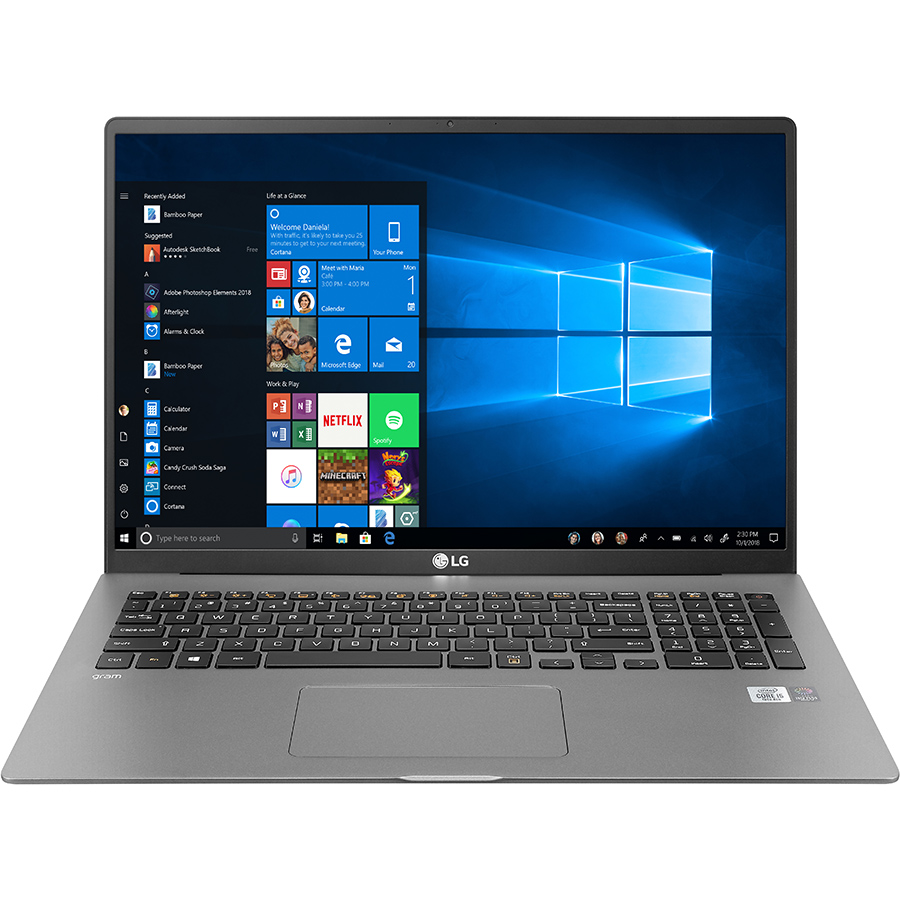 Laptop LG Gram 2020 17Z90N-V.AH75A5 (Core i7-1065G7/ 8GB/ 512GB NVMe/ 17 WQXGA IPS (2560*1600)/ Win10 Home Plus/ Silver) - Hàng Chính Hãng