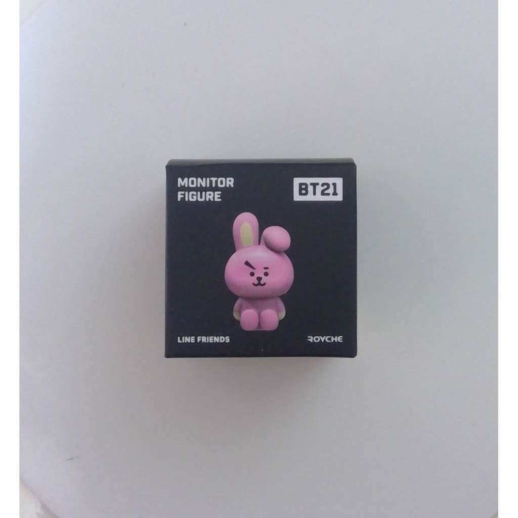 MÔ HÌNH MONITOR FIGURE BT21 PHIÊN BẢN  HỘP ĐEN-HÀNG CHÍNH HÃNG