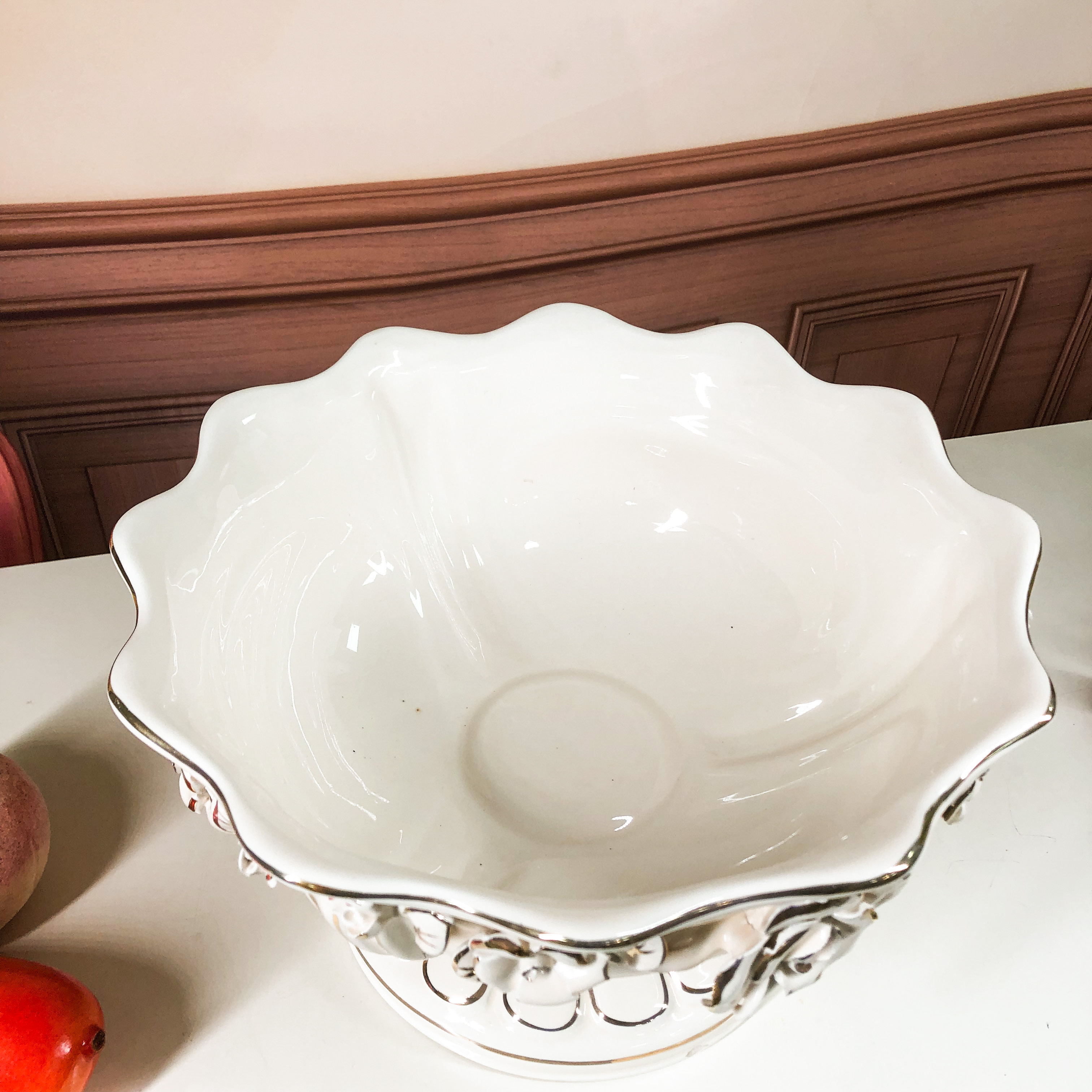 Đĩa quả Dáng Bầu Tân Cổ Điển Sang Trọng Cbsale-DQ2