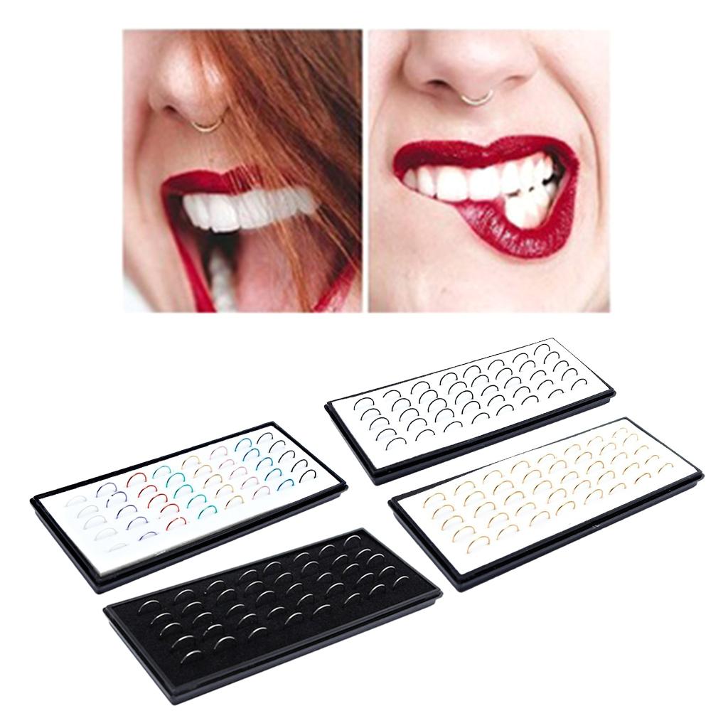 Nose Rings Hoop Stainless Steel Nose Piercing Jewelry for Women