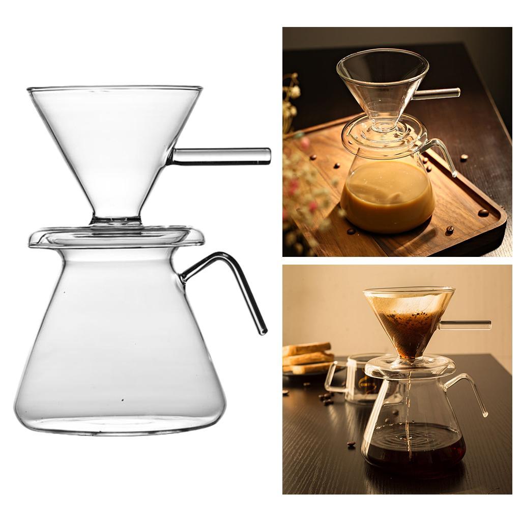 Manual Drip Brewer Coffee Pot for