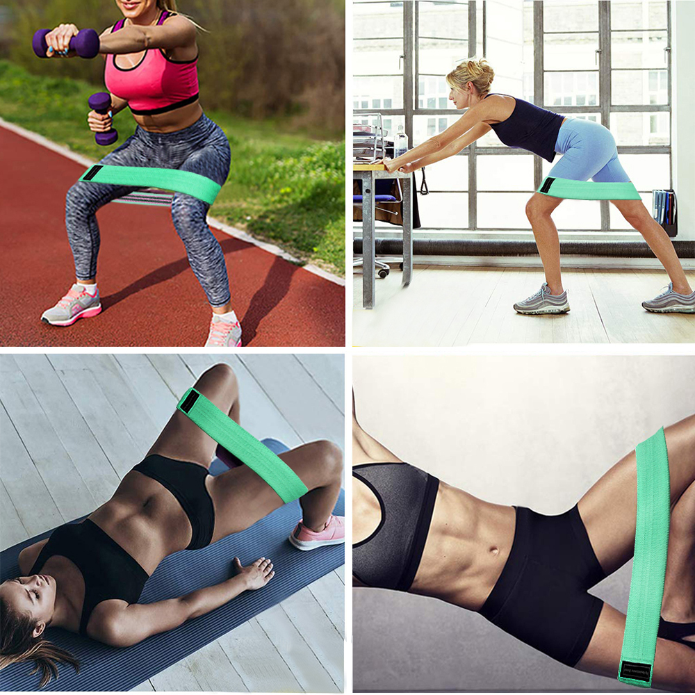Vòng dây đàn hồi để tập Yoga tại nhà Gym làm từ chất liệu thun cao cấp, bền và thoải mái.
