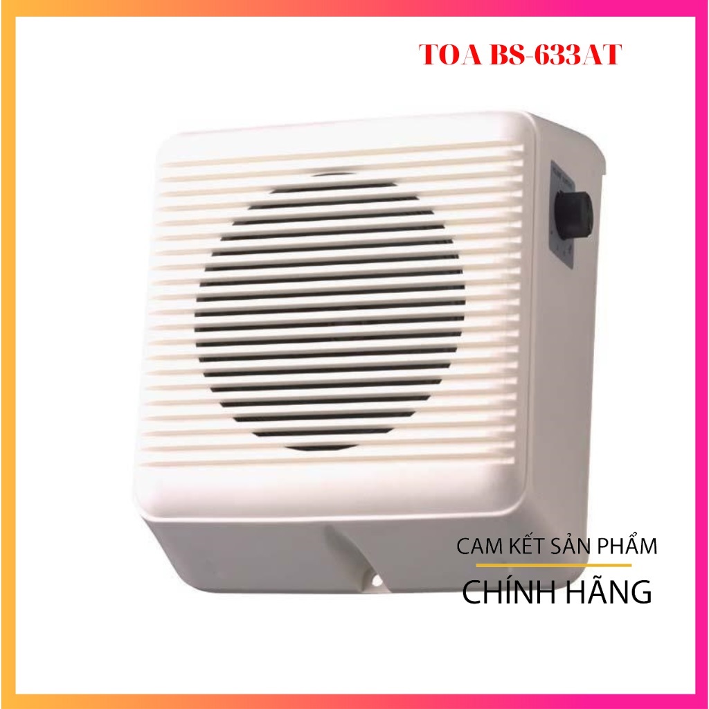 Loa hộp treo tường 6W TOA BS-633AT - Hàng Chính Hãng