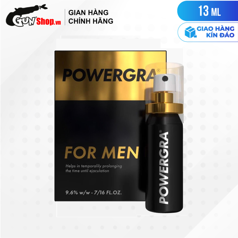 Gel bôi trơn cho nam Powergra For Men - Chai 13ml | GUNSHOP VIỆT NAM