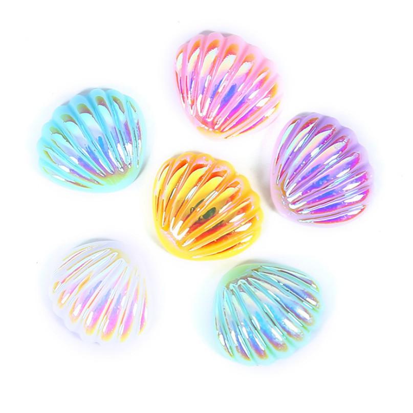 Mô hình vỏ sò 2D hologram quà tặng trang trí
