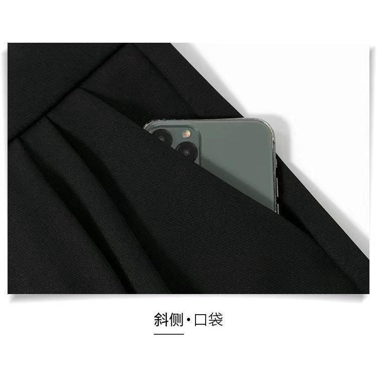 Quần ống rộng nữ lưng cao thắt dây nơ 1 bên culottes ống suông dài màu đen nâu kem mặc đi học làm cực đẹp - Kanimi