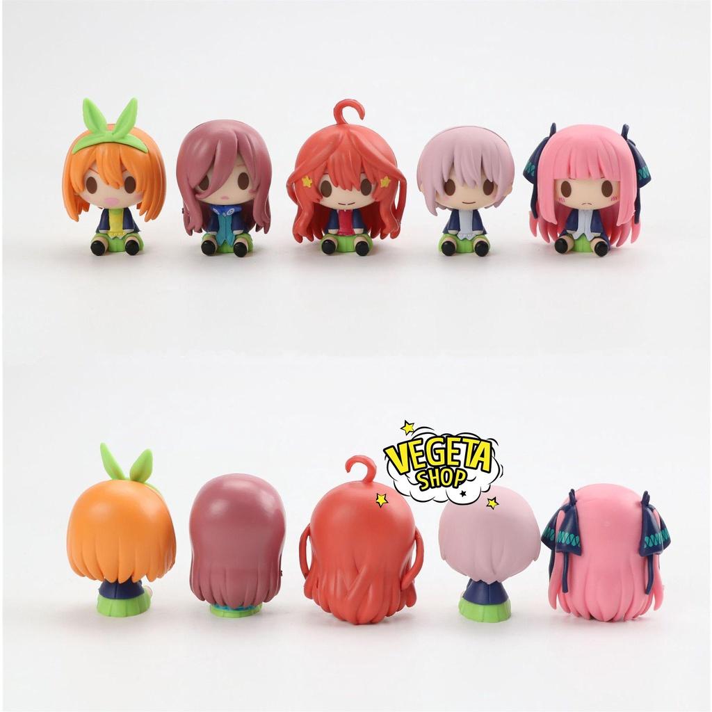 Mô hình Nhà có 5 nàng dâu - Gotoubun no Hanayome - Ichika Nino Miku Yotsuba Itsuki - Nhà có năm nàng dâu - Cao 4~5cm