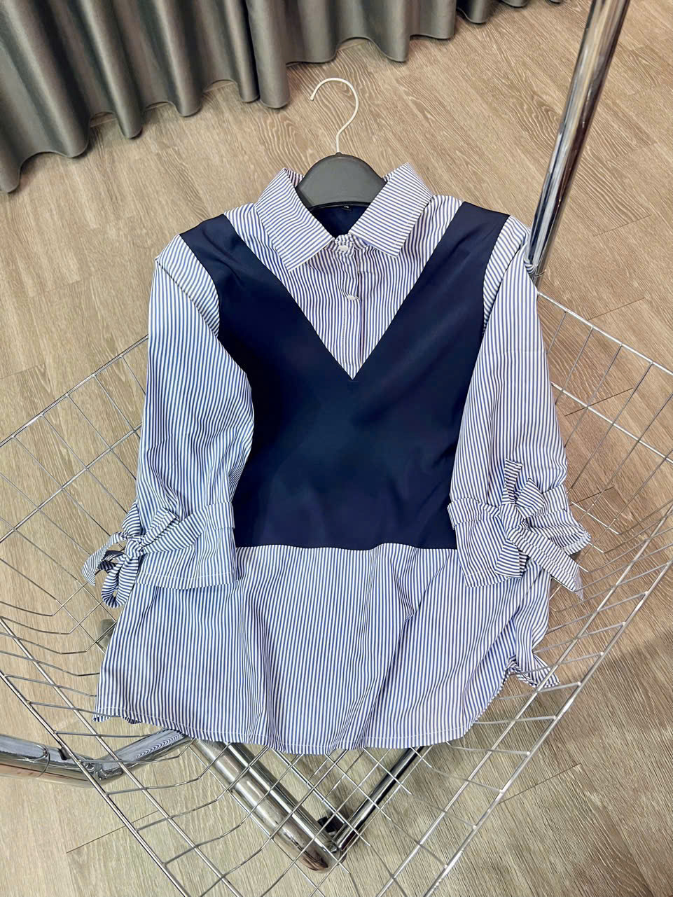Áo Sơ Mi Bầu Công Sở - Ao sơ mi công sở cho mẹ bầu và sau sinh  (HÀNG THIẾT KẾ) Đủ Size 45-75kg
