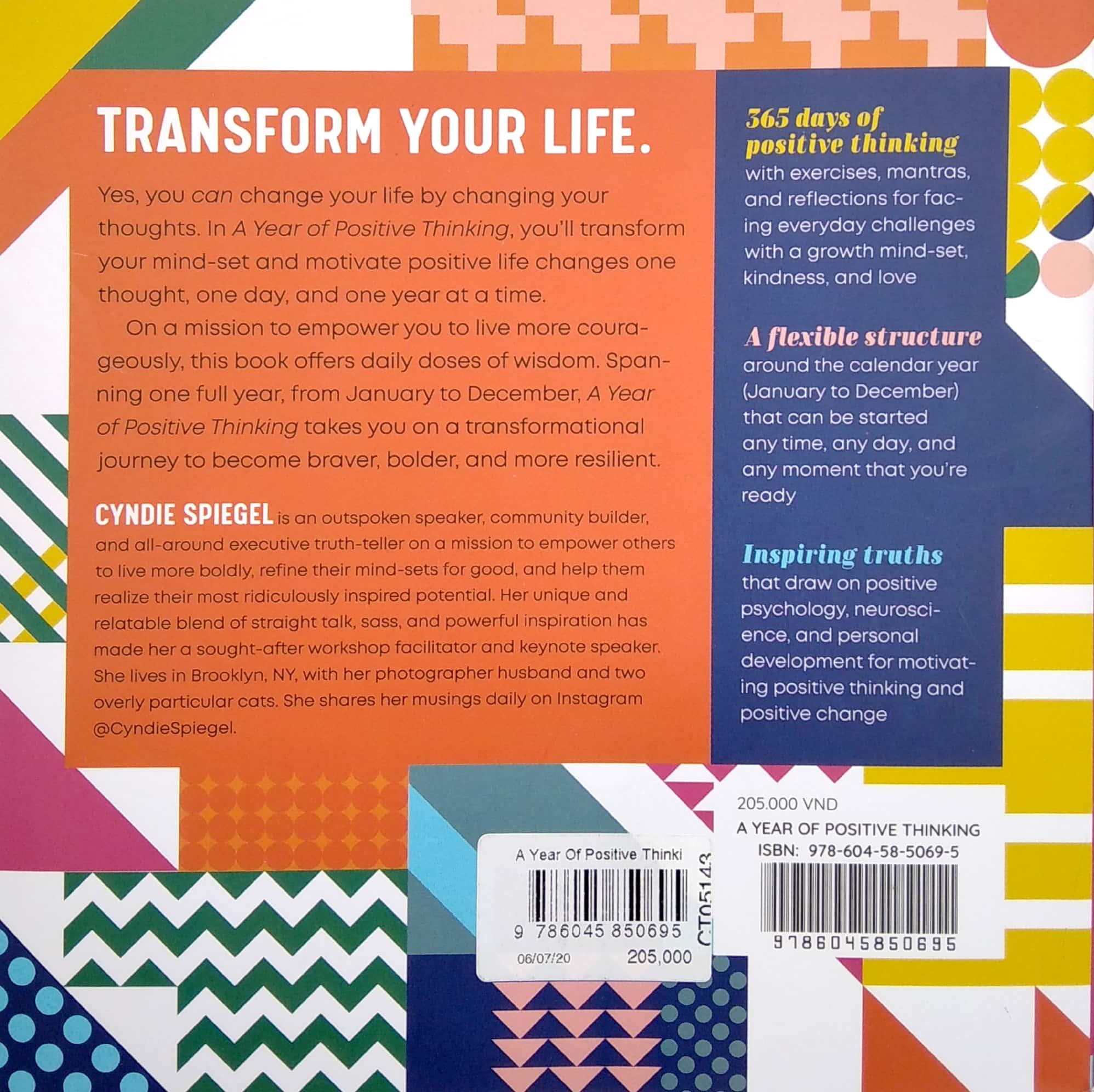 A Year Of Positive Thinking