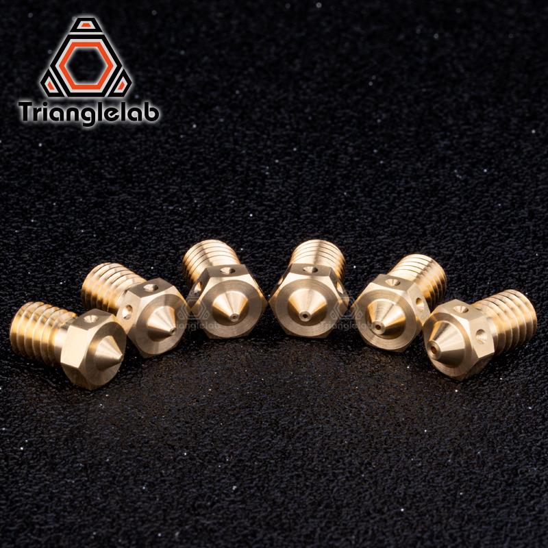 Trianglelab Chất lượng hàng đầu V6 Vòi phun cho máy in 3D Hotend TD6 CHC Kit TR6 V6 Vòi phun Ma trận DRAGON RAPIDO HOTEND cho DDE